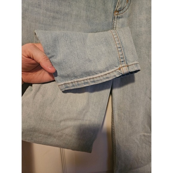 Cos relaxed fit straight leg light wash jeans size 28 - Picture 5 of 6